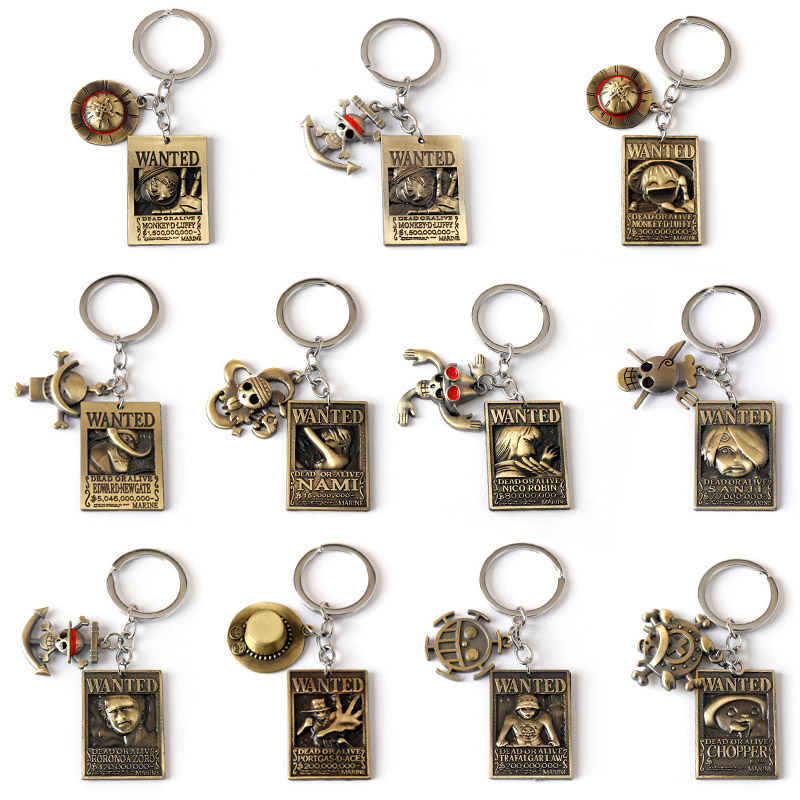 Schlüsselanhänger aus Anime-Legierung