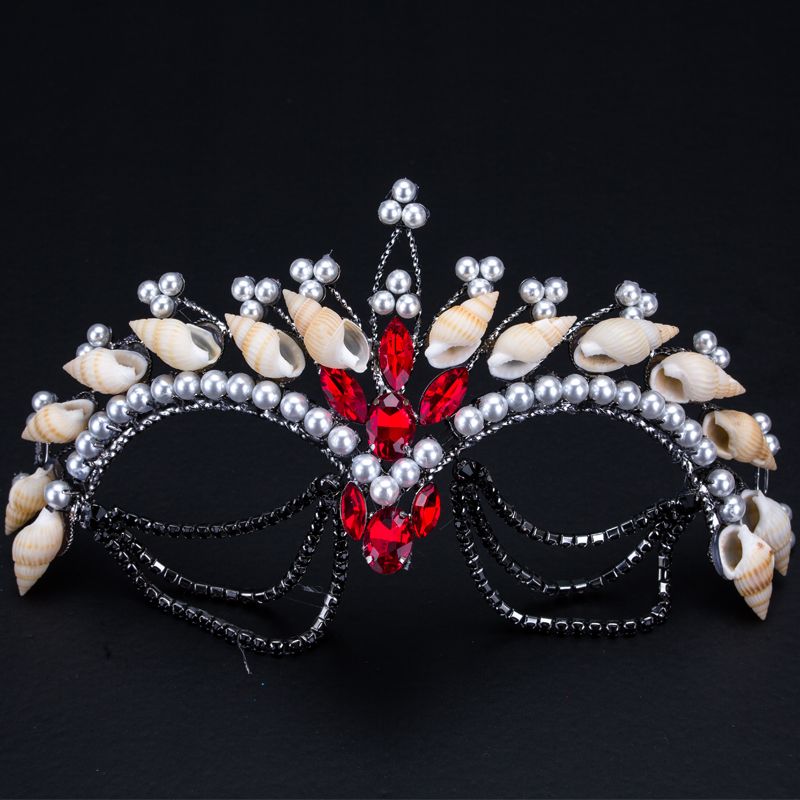 Strass-Kristall-Maskerade-Augenmaske