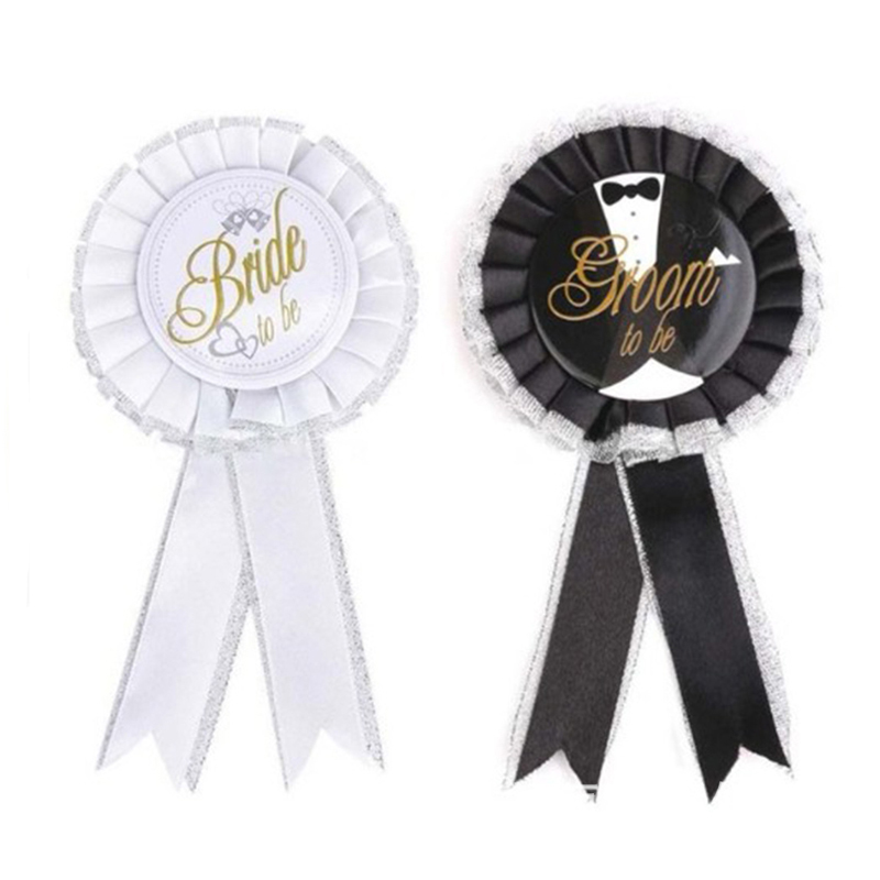 Braut Abzeichen Bräutigamabzeichen für Hochzeit