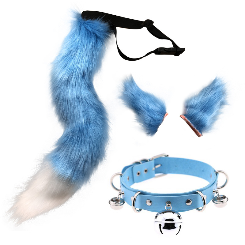 Katzenohren und Wolfsfuchs Animal Tail Cosplay Kostüm