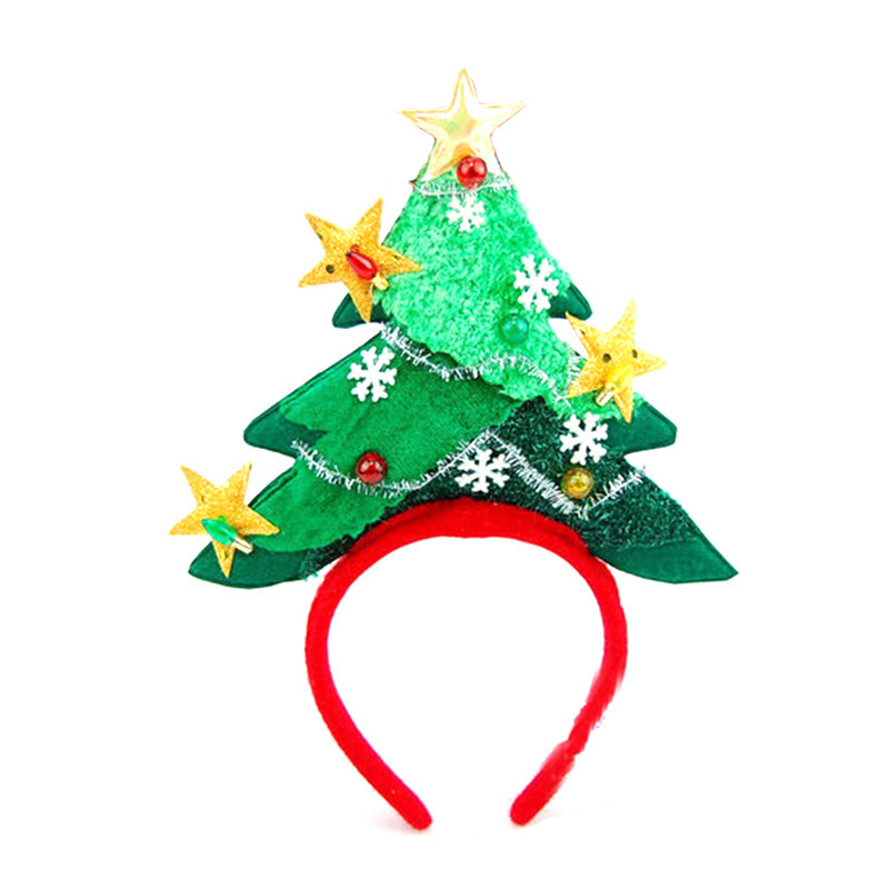 Weihnachtsbaum Neujahr Stirnband