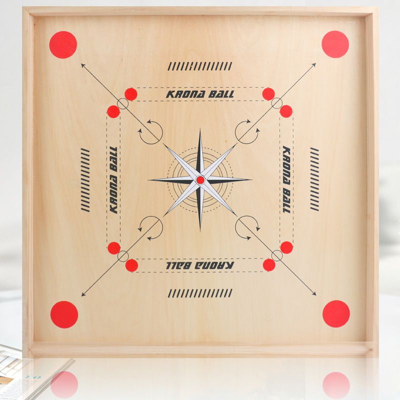 Münzspielstücke Holz Carrom Board
