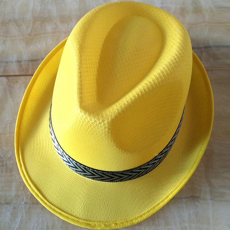 Farbenfroher Promotion-Fedora-Hut