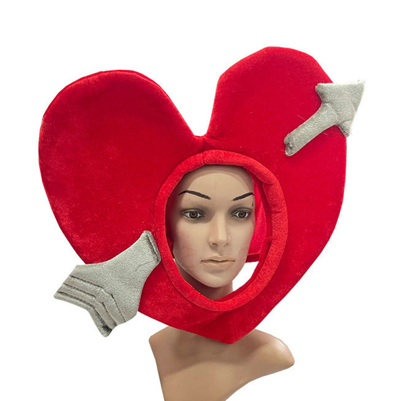 Kostüme Valentinstag Cupid Love Red Hood Hat