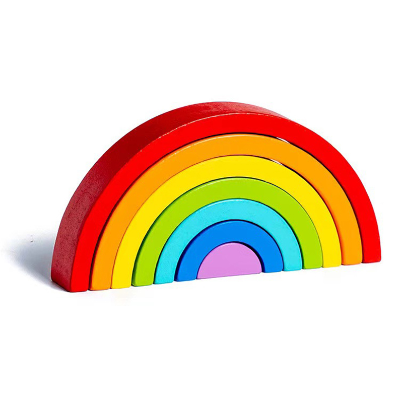 DIY -Holzspielzeug für Holzregenbogen