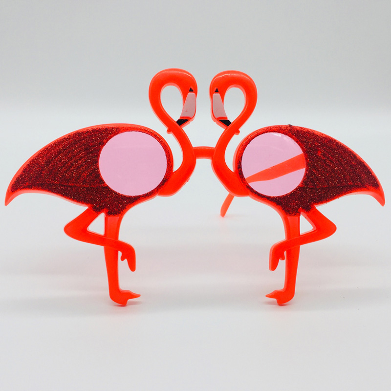 Flamingo Hawaiian Party Brille