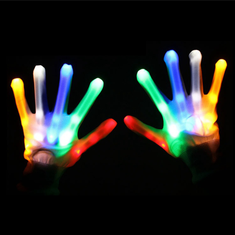 Blinkende LED -Handschuhe