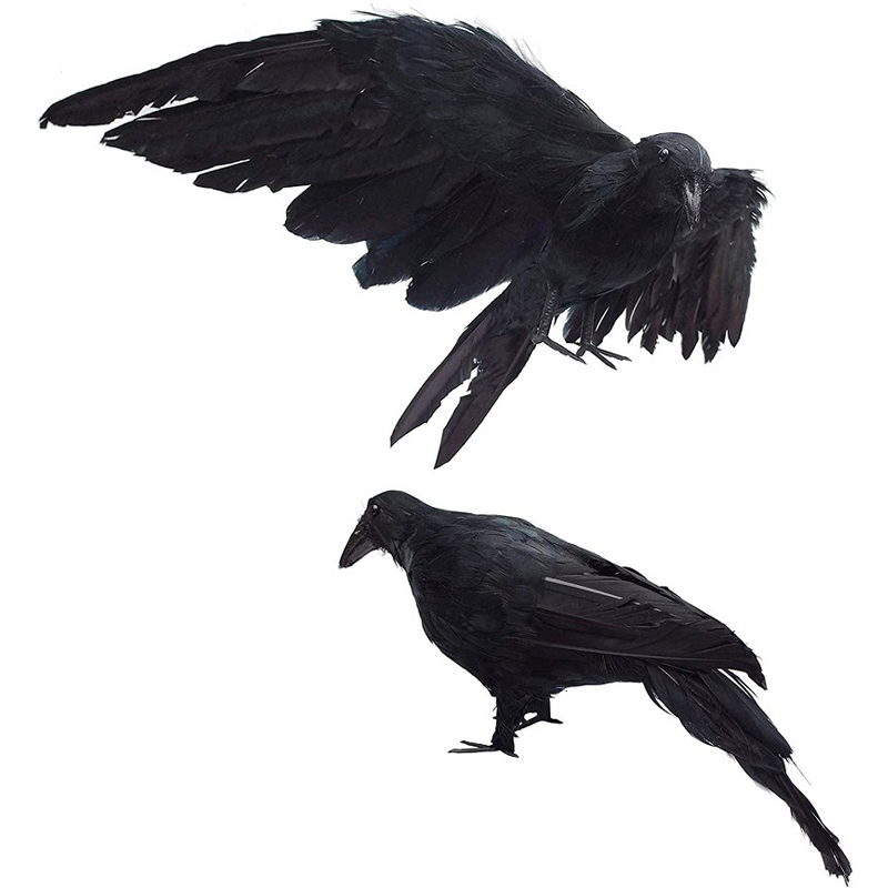 Halloween Figur Crow -Spielzeug