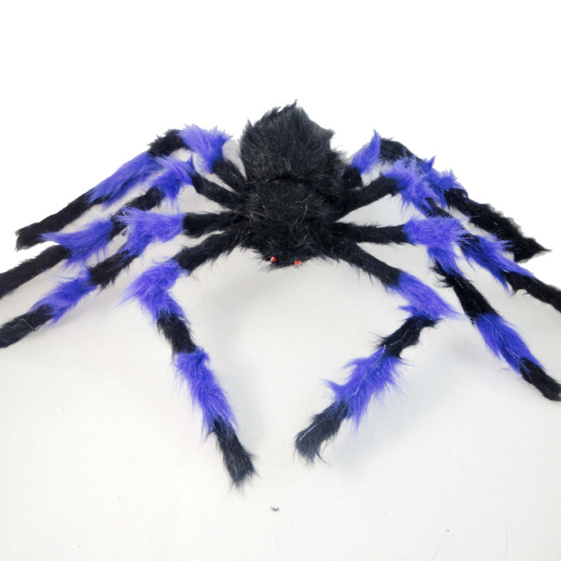 Halloween Ghost Head Spinne