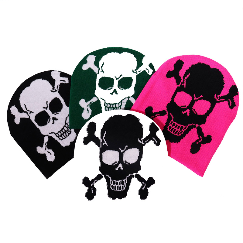 Halloween Horrorschädelkappe
