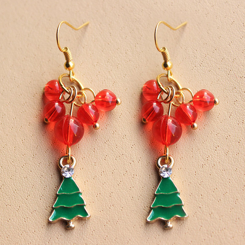 Schmuck Süßes Weihnachtsblitzohrringe