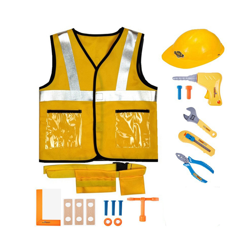 Kinderbaufbaukostüm Set