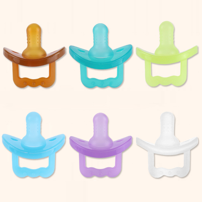 Beruhigender Kinderschnuller aus weichem Silikon