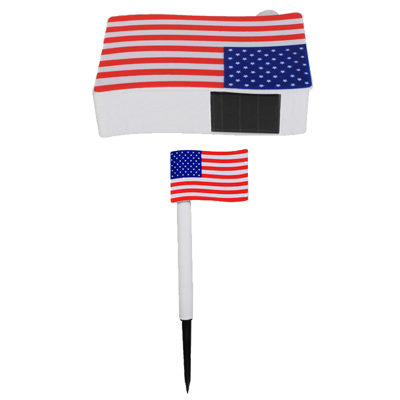 Outdoor -LED Solar Lawn Flag -Leuchten