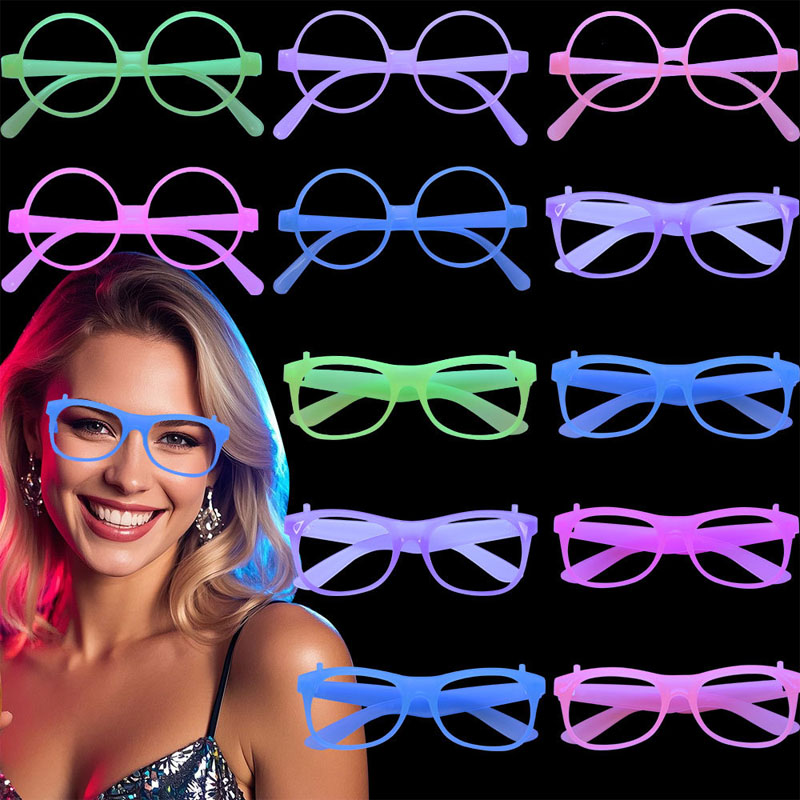 Party lustige Nachtlicht leuchtende Farbwechselbrille