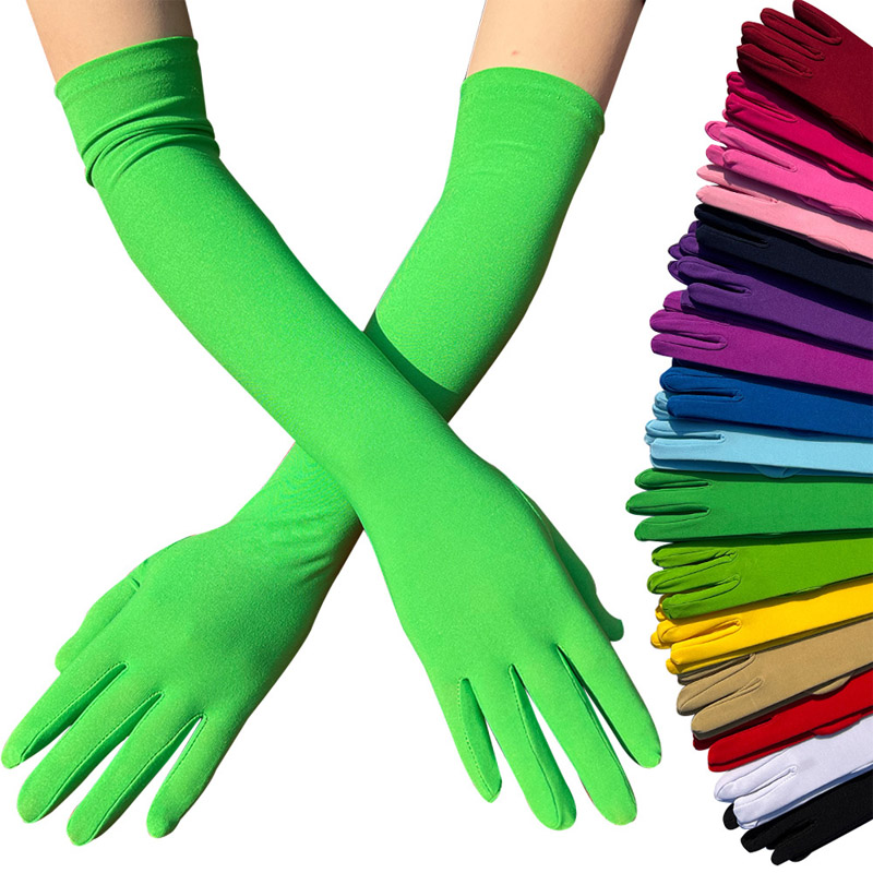 Party -Abschlussballkostüm langer Handschuh