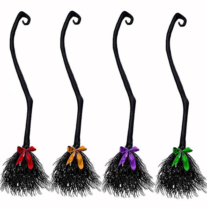 Plastik Witch Magic Broom Requisite