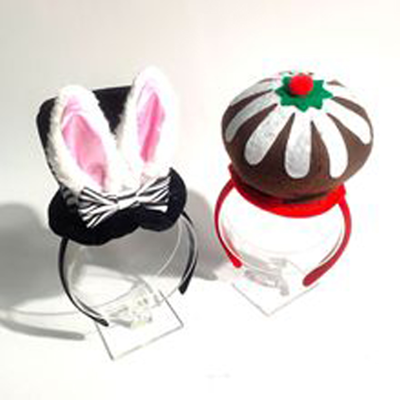 Plüsch -Hasen -Ohren -Stirnband