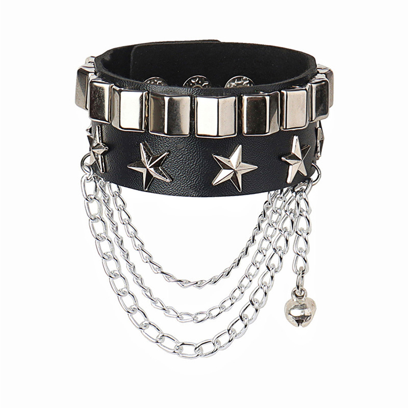 Punk Goth Rock Lederarmband