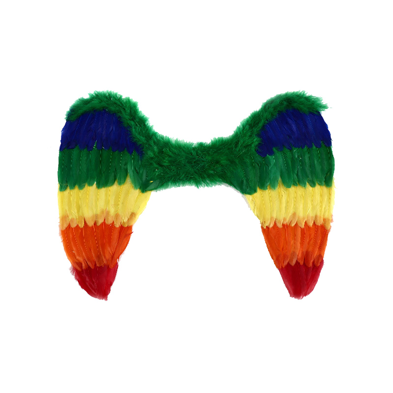 Regenbogenfeder Angel Wings Kostüm
