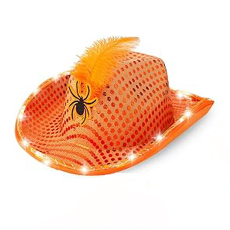 Glänzender Aufbewahrung Glühen glitzernder Cowboy LED COWBOY