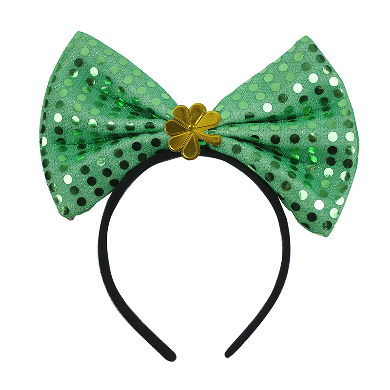 St. Patrick Day Bow Stirnband