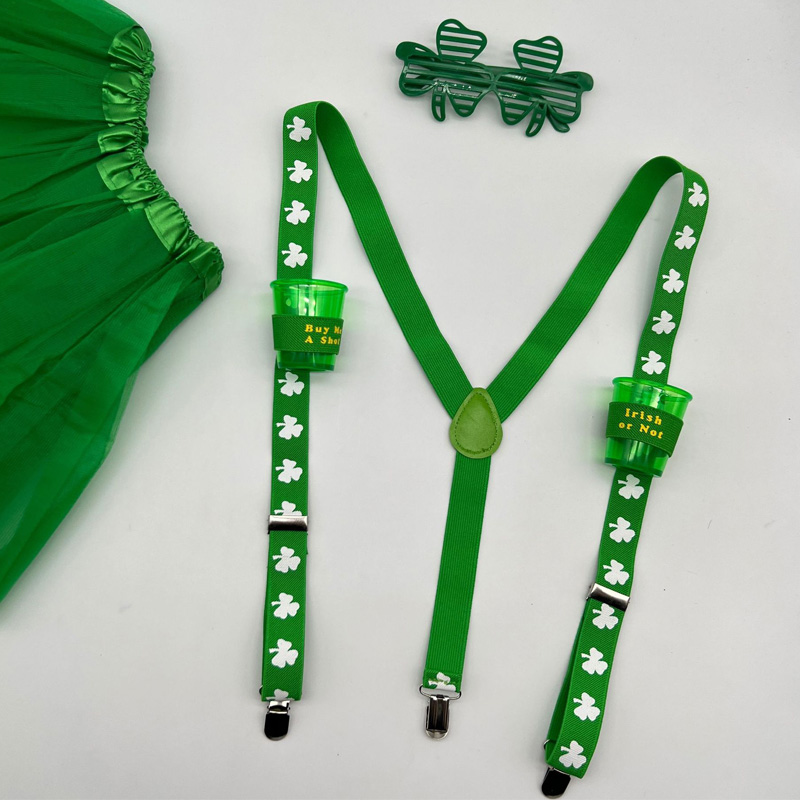 St. Patrick's Day Suspenders