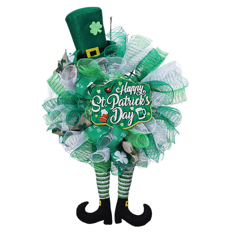 St. Patrick's Plush Doll Garland Home Dekoration